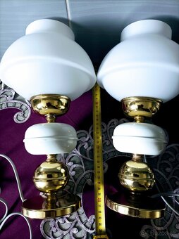 Retro sklenené lampy Kamenický Šenov - 4