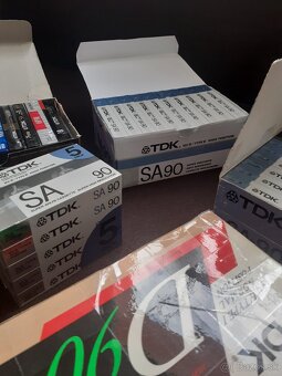 predám orig.zabalenéaudiokazety TDK SA 90 a iné,reál foto - 4