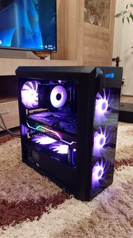 Herný výkonný PC – RTX 3070 Suprim/ Ryzen 7/32GB RAM/NVMe/DO - 4