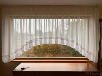 Záclona s kolajnicou 3m - 4