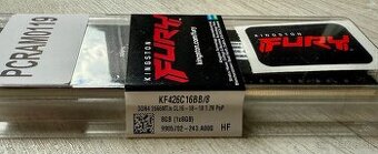 Kingston HyperX FURY 1x8GB DDR4 2666MHz CL16 v 100% stave - 4