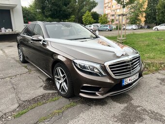 Auto na svadbu, svadobné auto Mercedes S-class W222 - 4