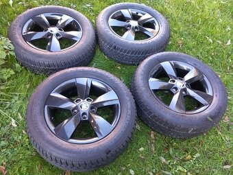 Hliníkové disky Elektróny Kolesá Škoda Zimná sada 5x112 R16 - 4
