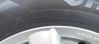 Zimné pneumatiky hliníkové disky sada kolies - 4