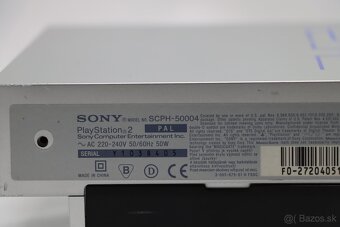 PlayStation 2 FAT SCPH-50004 Silver - iba konzola - 4