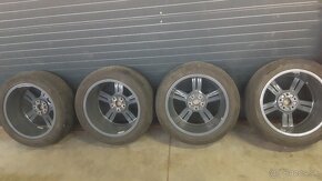 Hliníkové disky 5x112 R18 pneu 245/45R18 - 4