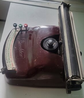 Retro písací stroj Bambino od Optima firmy - 4