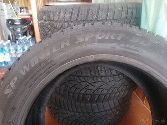 Predám zimné pneumatiky DUNLOP  SP winter sport 225/55 r17 - 4