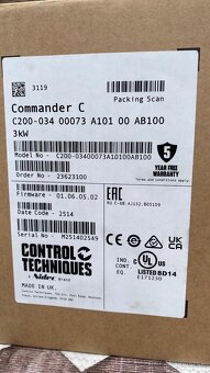 Frekvenčný menič 3kW+motor 2,2kW - 4