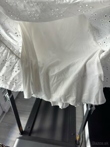 Dámske letné biele šaty - 4