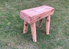 Drevený stolček - 4