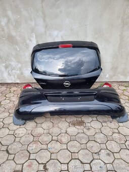 Opel corsa d lift kufor zadne svetlá nárazník - 4