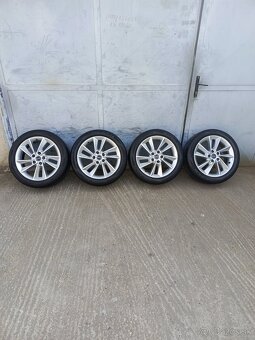 Predám alu kola 5x112 R17 BORBET na W,SKODA SEAT AUDI - 4