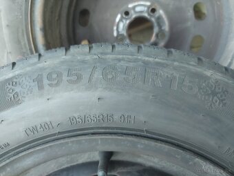 Predám 15" kolesá s pneumatikami na ford focus - 4