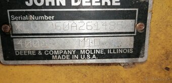 John Deere kosačka 4000-60, 150cm - 4