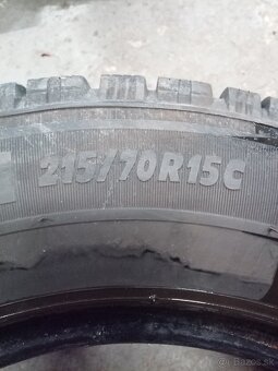 215/70R15 C Michelin zimné jazdené - 4