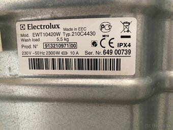 Práčka Electrolux - 4