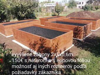 Vyvýšené záhony - 4