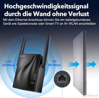 Wi-Fi repeater Rockspace 5GHz / 2,4 GHz - 4