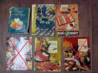 Retro kuchárske knihy, aj nové v top stave - 4