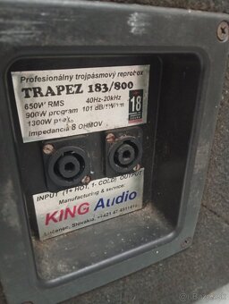 Trojpásmové reprobedne - skelety - 4