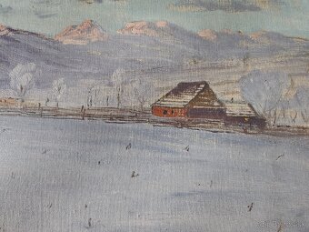 Nándor Katona ● Dedina pod Tatrami●36x50,5 cm - 4