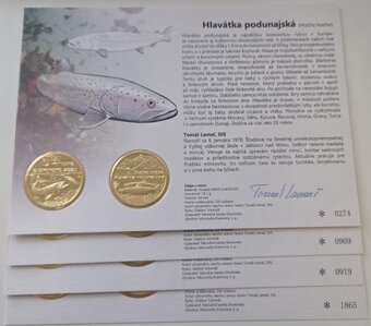 autorské karty k 5€ minciam - 4