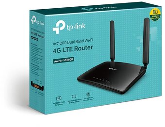 5G SIM Wi-Fi router, TP-Link Archer MR400 - 4