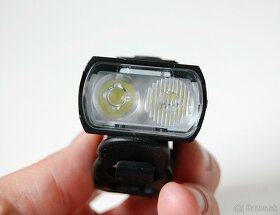 Super LED SET svetlá na bicykel 1000LM, 12 režimov, USB - 4