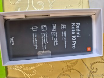 Xiaomi Redmi Note 10 Pro 6GB/128GB glacier blue NOVY - 4