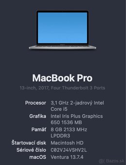 Apple Macbook Pro 13" touch bar - 4