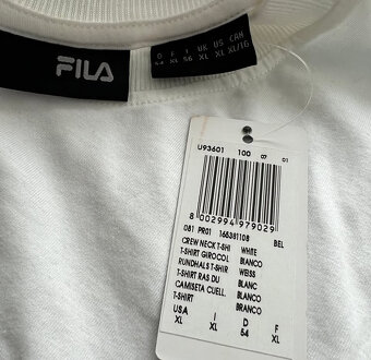 Tričko s dlhým rukávom Fila UNISEX CLASSIC PURE long sleeve - 4