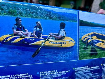 🚤 Nafukovací čln Intex Challenger 3 – pre 3 osoby - 4