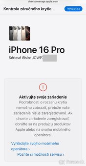 NOVÝ, NEROZBALENÝ - Iphone 16 Pro 128 GB NATURAL - 4