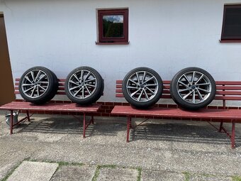 4x letné pneumatiky 225/45 ZR 18 95 W, 4x disky 8x18" - 4