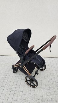 Kočík Cybex Priam Rose Gold Deep Black 2023 - 4