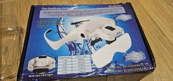 Čelová lupa s LED svetlom - 4