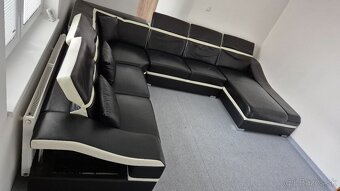 Sedacia súprava v tvare U - 4