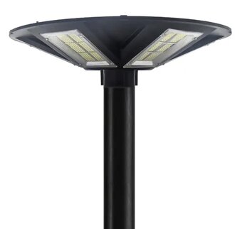 Okrúhla solárna LED lampa - 4