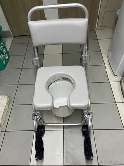 Toletno -sprchovací vozik - 4