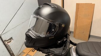 Integrálna moto prilba Scorpion EXO-HX1 Solid čierna matná - 4
