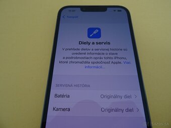 iPhone 13 PRO 128GB BLUE - ZÁRUKA 1 ROK - 100% BATERIA - 4