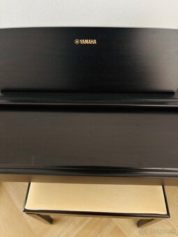 Yamaha digitálne piano tmavé rosewood, model YDP-143 - 4