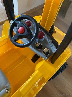 Veľký elektrický bager FEBER na 12V batériu - 4