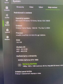 Herný PC GEFORCE gtx1650 I3 9100 - 4