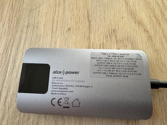 AlzaPower Metal USB‑C Dock Station 4v1 - 4