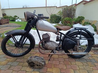 Veterán ČZ 150c malý perák - 4