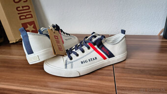 New: Big Star tenisky | veľ. 45 | Biele - 4