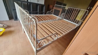 Predám 2x rastúcu kovovú posteľ - 4