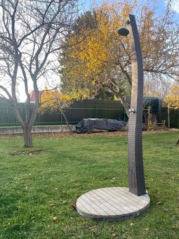 Záhradná sprcha ratanová - 4